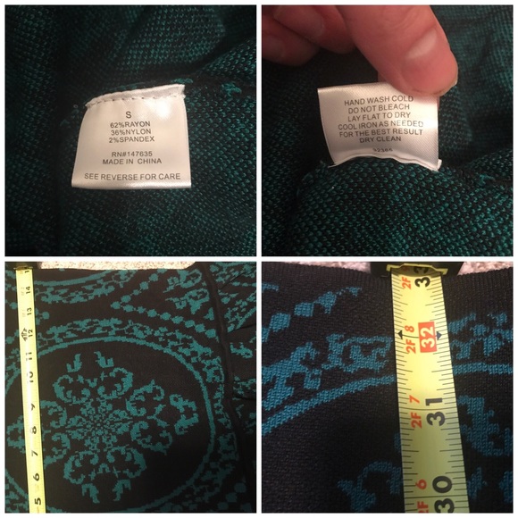 Romeo & Juliet Couture Medallion Sweater Dress-S - Picture 5 of 9